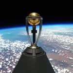 ICC World Cup trophy launched into space ahead of tour