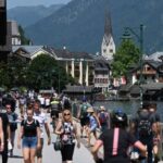 Tourism economy: Austrian town Hallstatt's residents protest against 'too many tourists'